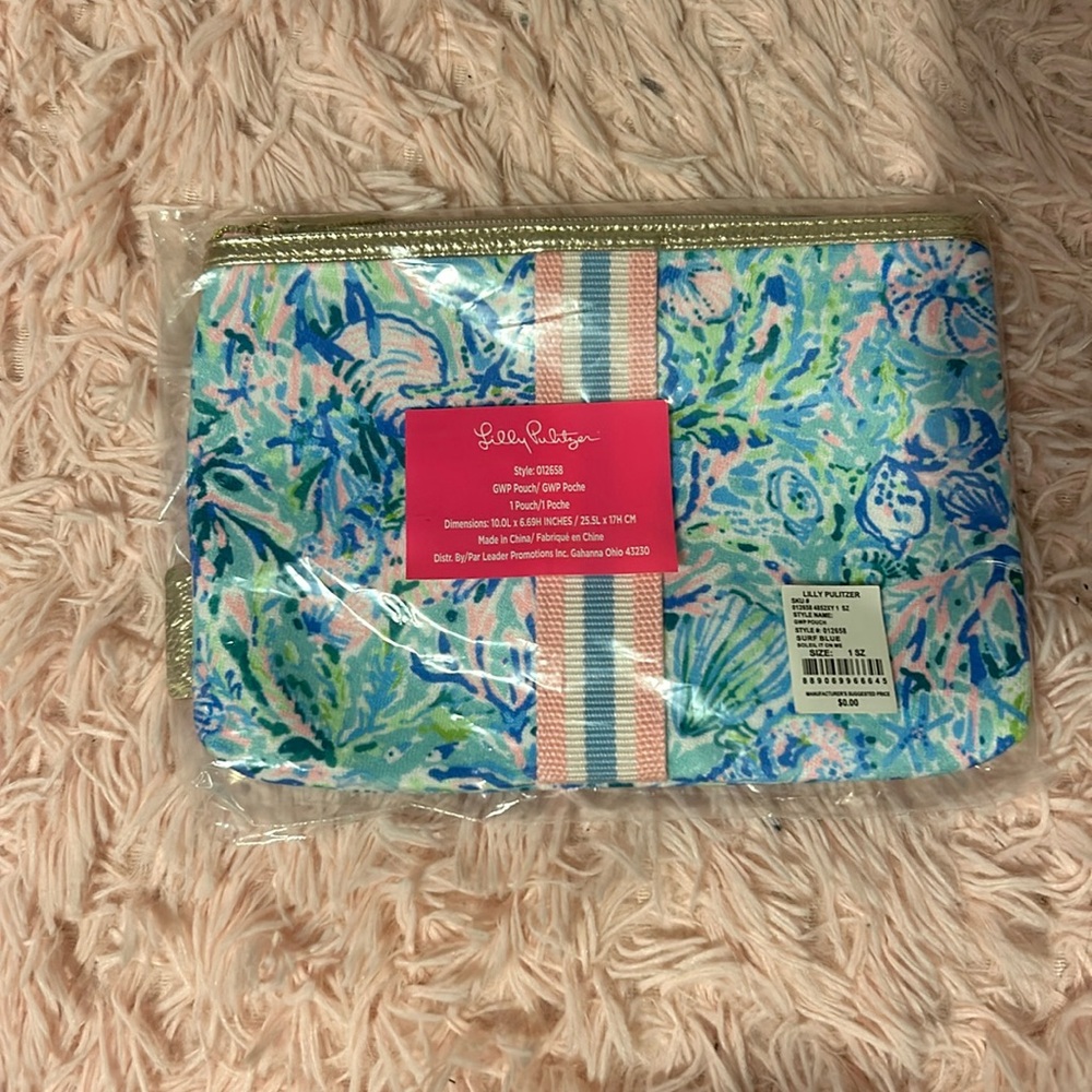 New in packaging Lilly Pulitzer pouch